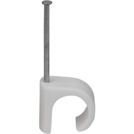1000 stk CLIPS 14-20/45MM-100 HVIT