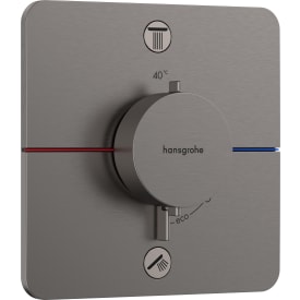 Hansgrohe ShowerSelect Comfort Q brusearmatur, sort krom