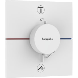 Hansgrohe ShowerSelect Comfort E dusjbatteri, hvit
