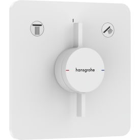 Hansgrohe DuoTurn Q dusjbatteri, hvit