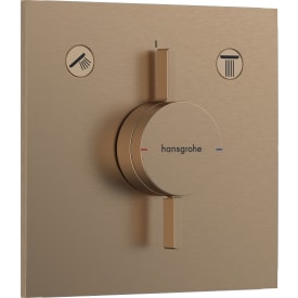 Hansgrohe DuoTurn E duschblandare, brons