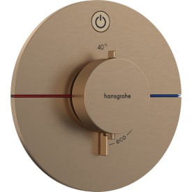 Hansgrohe ShowerSelect Comfort S dusjbatteri, bronse
