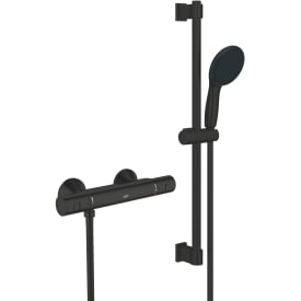 Grohe Precision Start dusjsett, vannbesparende, matt sort