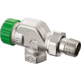 Imi Heimeier Eclipse 300 radiatorventil, omvendt vinkelløp, 1/2"