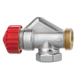 Imi Heimeier TA Calypso TRV-3 radiatorventil, omvendt vinkelløp, 1/2"