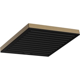 Hansgrohe Pulsify E brusehoved, 26x26 cm, vandbesparende, børstet bronze