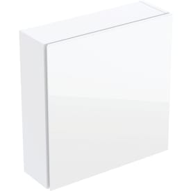 Geberit Acanto overskab, 45x15 cm, hvid glas
