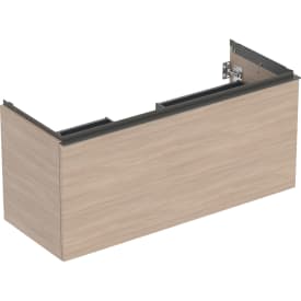 Geberit Acanto servantskap, 118,4x47,5 cm, eik
