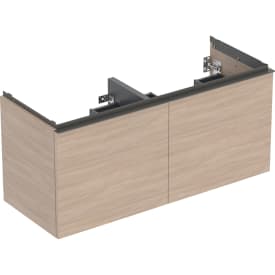 Geberit Acanto servantskap, 118,4x47,5 cm, eik