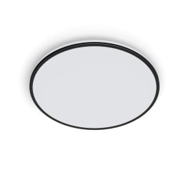 Philips myLiving Ozziet plafond, svart, 2700K, Ø42,5 cm