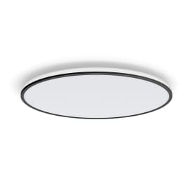Philips myLiving Ozziet taklampa, svart, 2700K, Ø52,5 cm