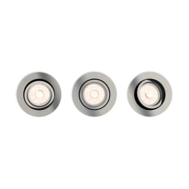 Philips myLiving Donegal indbygningsspot, krom, 3-pak
