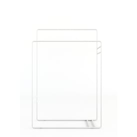 Metallbude Delaya håndkleholder, 60 cm, hvit
