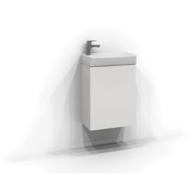 Svedbergs Bloc 25 underskab 45x25 cm, hvid