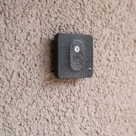 Shelly BLU H&amp;T svart Bluetooth temperatur-/fuktighetssensor