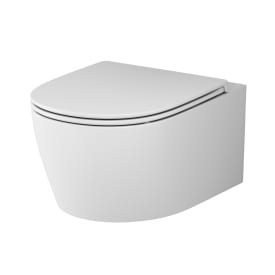 AM.PM X-Joy S FlashClean vegghengt toalett, uten spylekant, hvit