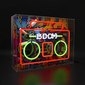 Locomocean Bom Box neonskylt