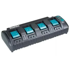 Makita DC18SF lader for batterier, 4 porter