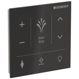 Geberit AquaClean Sela kontrolpanel, vægmonteret, sort