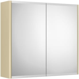 Gustavsberg Graphic spejlskab, 60x55 cm, beige