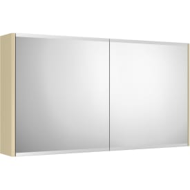 Gustavsberg Graphic spejlskab, 100x55 cm, beige