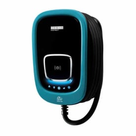 Orbis Viaris UNI ladestander med Tesla knap, Type 2,  22kW, WiFi
