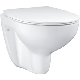 Grohe Bau Contemporary vegghengt toalett, uten spylekant, hvit