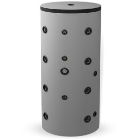 Eldom buffertank, isoleret, solspiral, 300 liter
