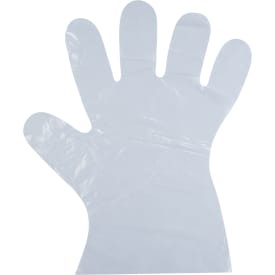 Abena engangshandske, LDPE, transparent, 100 stk