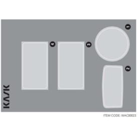 Klare stickers til KASK Zenith X sikkerhedshjelm