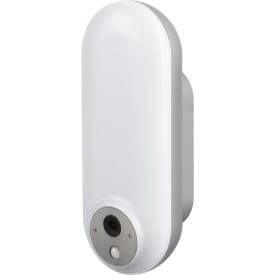 Ledvance Smart+ udendørs væglampe med kamera, hvid lysfarve, 15W