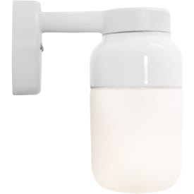 Ifö Electric Ohm væglampe, hvid/opal