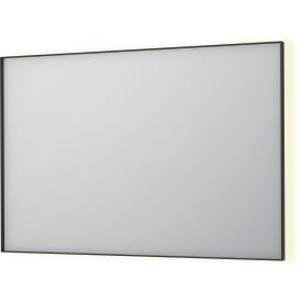 Sanibell Ink SP32 speil med lys, 120x80 cm, matt sort