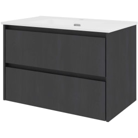 Sanibell Proline möbelpaket, 81x46 cm, svart ek