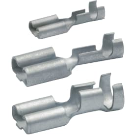 100 stk Spademuffe 4,8x0,8 mm,1,5-2,5 mm²