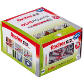 Dowel DuoPower 6 x 50 mm, 100 stk.