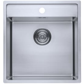 Lavabo Nexus 50 diskbänk, 48x51 cm, rostfritt stål