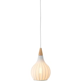 Halo Design Drops pendellampa, tyg, Ø17 cm