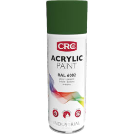 6 stk AKRYLSPRAYMALING, BLADGRØNN RAL 6002, AEROSOL 400 ML