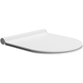 GSI Pura toiletsæde, soft close, aftagelig, mat hvid