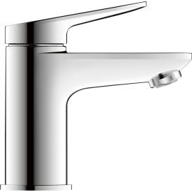 Duravit Wave S tvättställsblandare, krom
