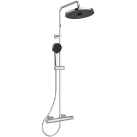 Ideal Standard Ceratherm T25+ brusesæt, vandbesparende,  krom