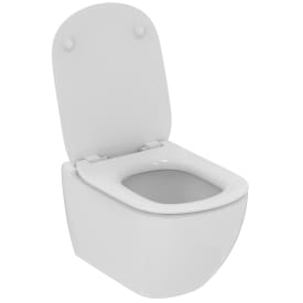 Ideal Standard Idealmood væghængt toilet, uden skyllekant, hvid