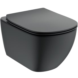 Ideal Standard Idealmood væghængt toilet, uden skyllekant, mat sort