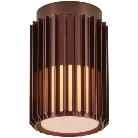 Nordlux Aludra taklampe utendørs, brun