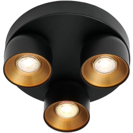 Nordlux Pitcher takspotlight, svart