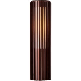Nordlux Aludra trädgårdslampa, brun, 45 cm