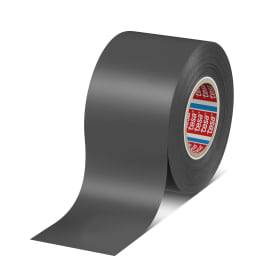 Tesa isoleringstape, sort, 38 mm, 25 meter