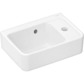 Hansgrohe Xanuia Q tvättställ, 36x25 cm, höger, vit
