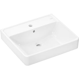 Hansgrohe Xanuia Q tvättställ, 55x48 cm, vit